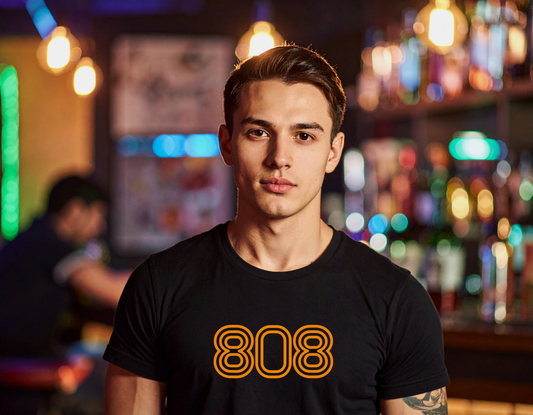 808 Tee -  Acid House Dance Music Tribute