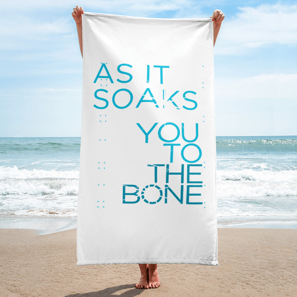 As It Soaks - Towel | Great Manchester Gift